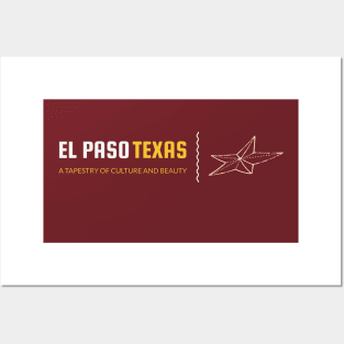 El Paso, Texas – A Tapestry of Culture and Beauty Posters and Art